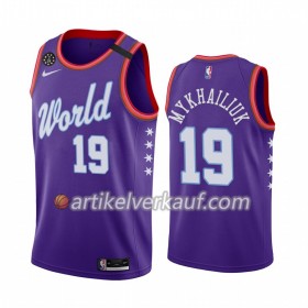 NBA Detroit Pistons Trikot Svi Mykhailiuk 19 Nike 2020 Rising Star Swingman - Herren